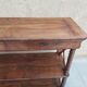 Nineteenth century walnut console