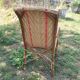 Rattan armchair
