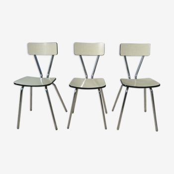 Chaises en formica vintage