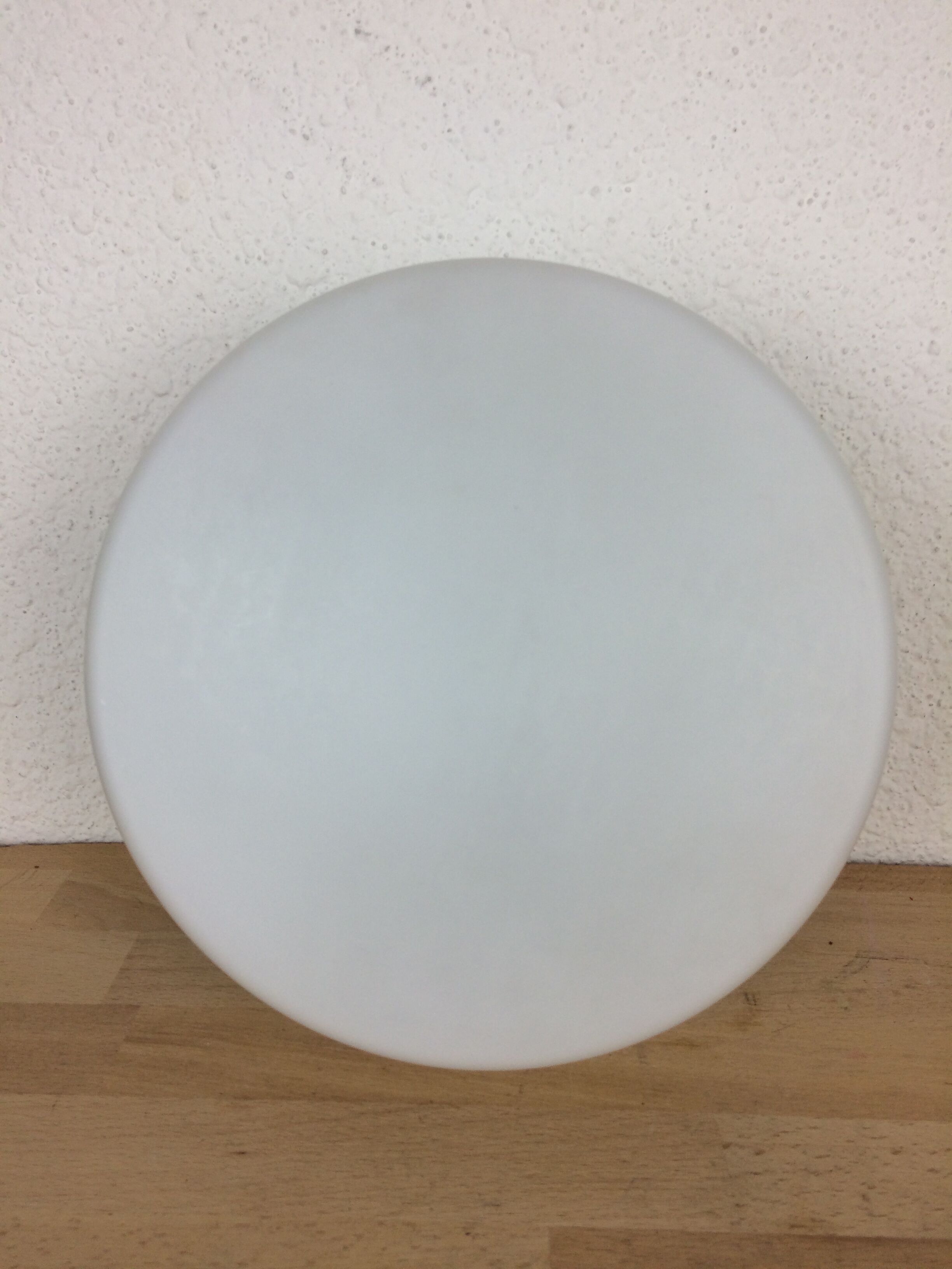 Round opaline and bakelite wall light rzb leuchten