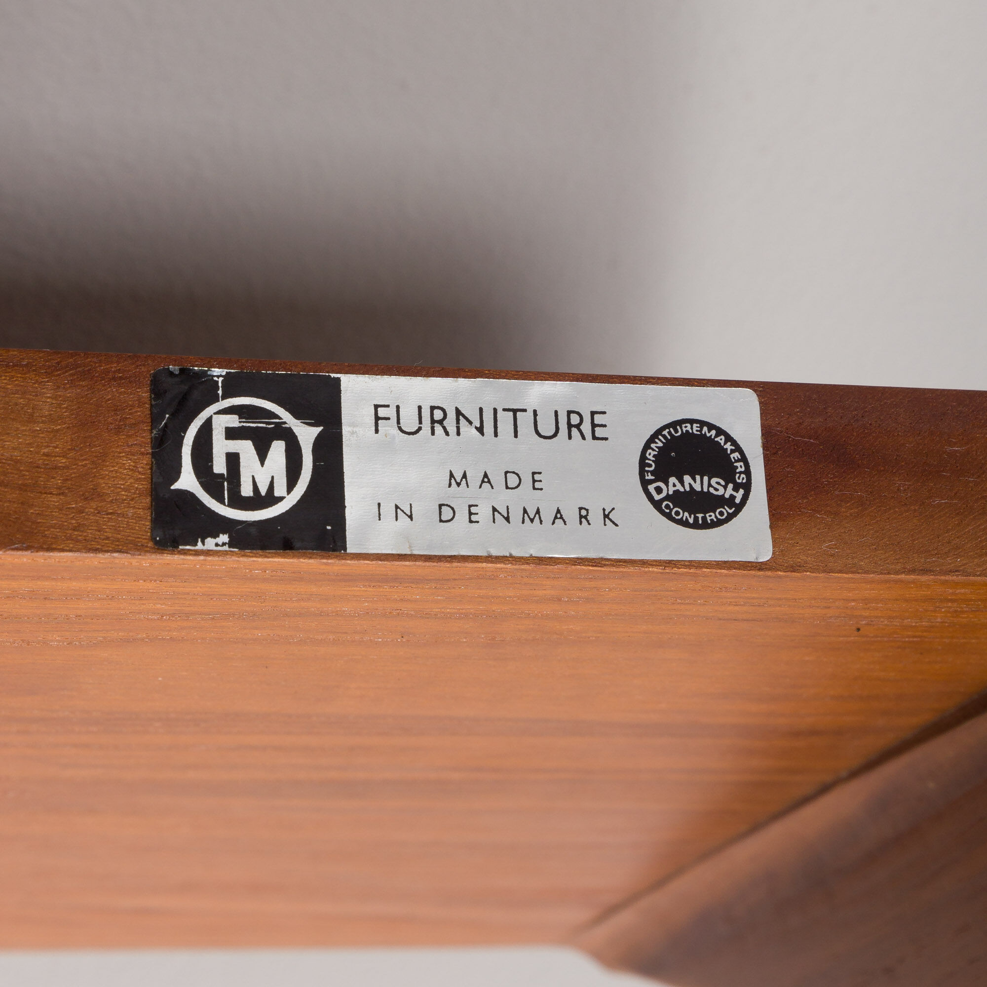 Scandinavian bookcase in teak by Kai Kristiansen for FM Mobler Denmark 1960s