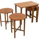 Nesting tables Poul Hundevad vintage mid century