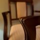 Paires de fauteuils de salon heldense acajou circa 1950