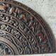Carved wooden fronton mural – Asian craftsmanship