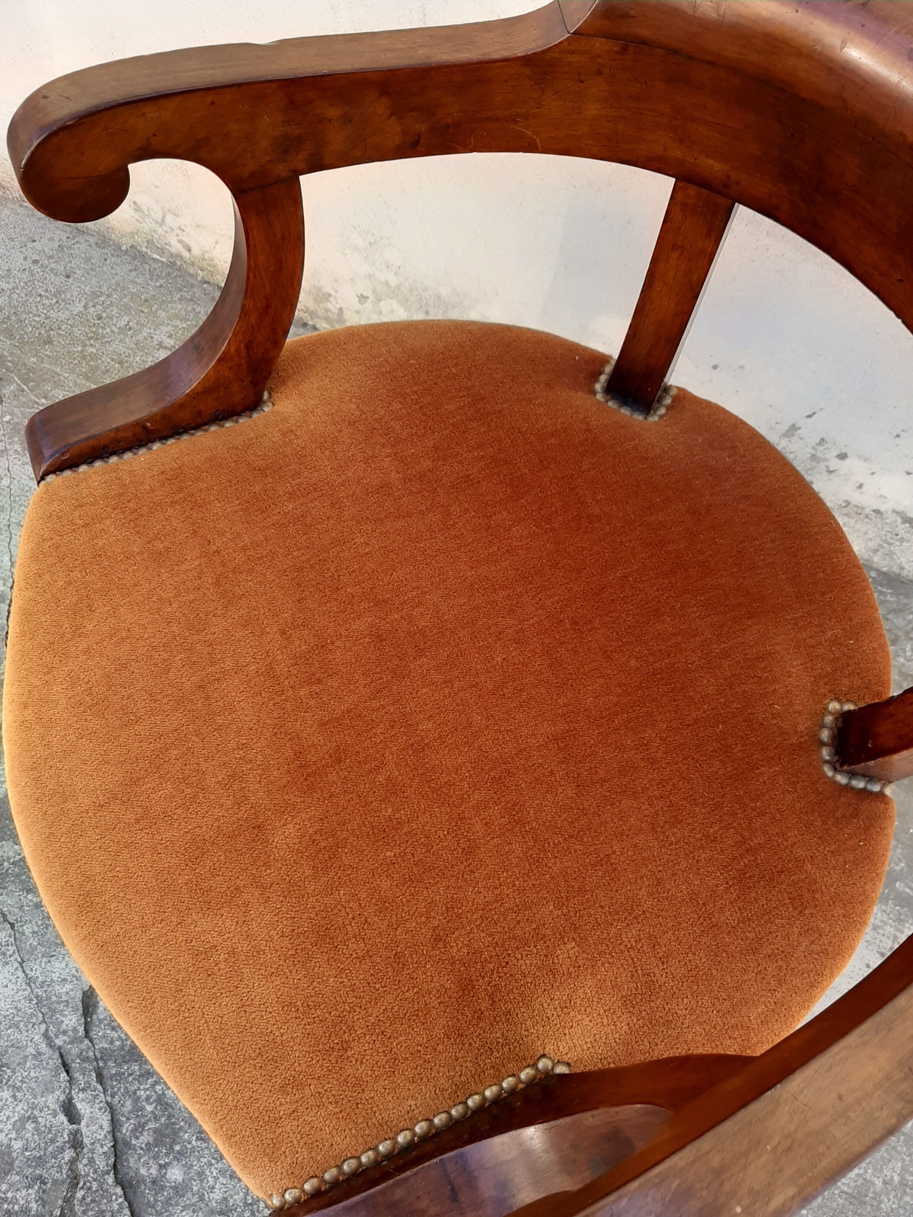 Fauteuil de bureau Louis Philippe 1900