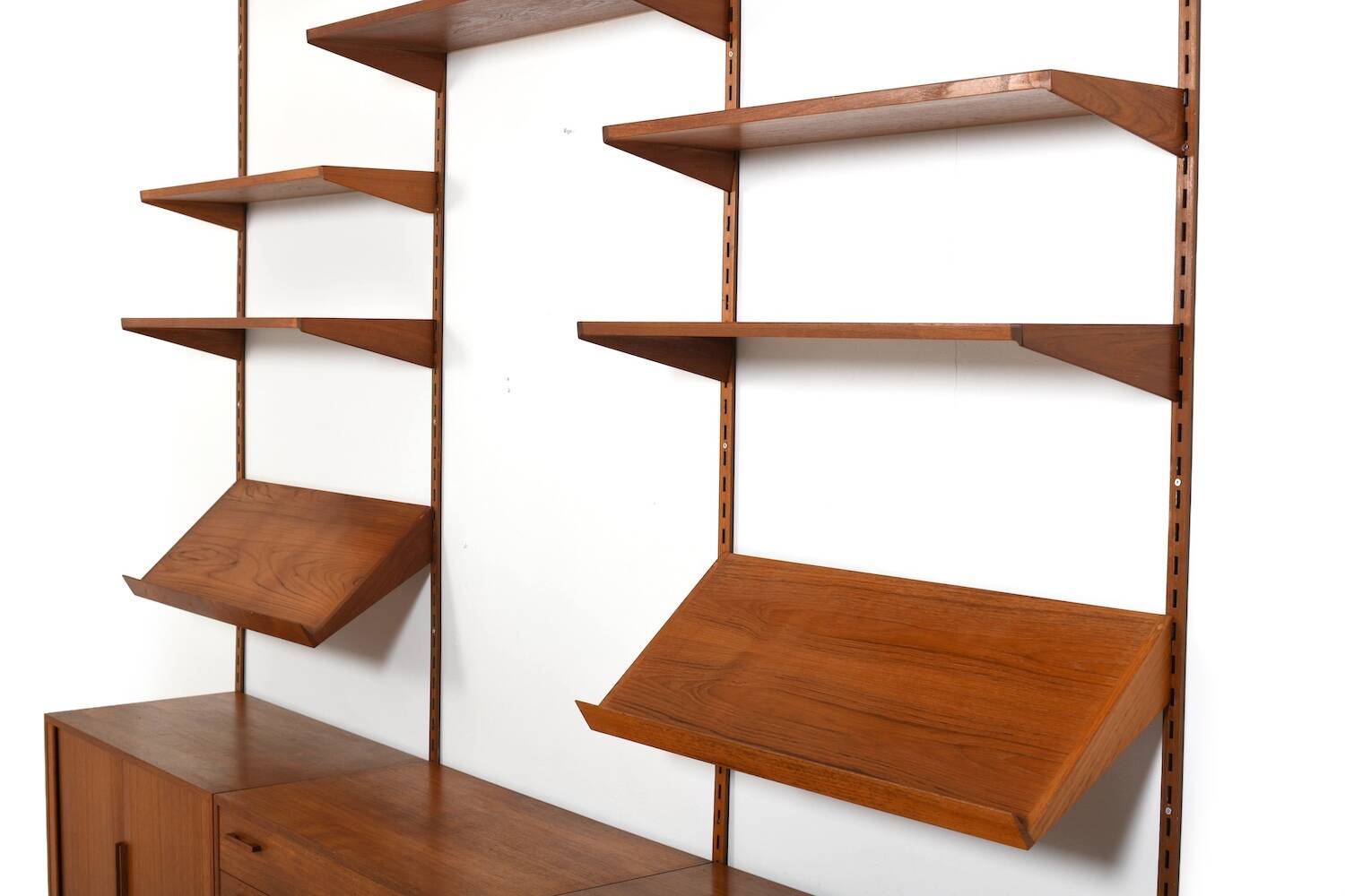 Teak Wall System by Kai Kristiansen for FM Denmark 1960s