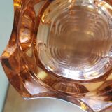 Vintage pink glass vase