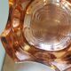 Vintage pink glass vase