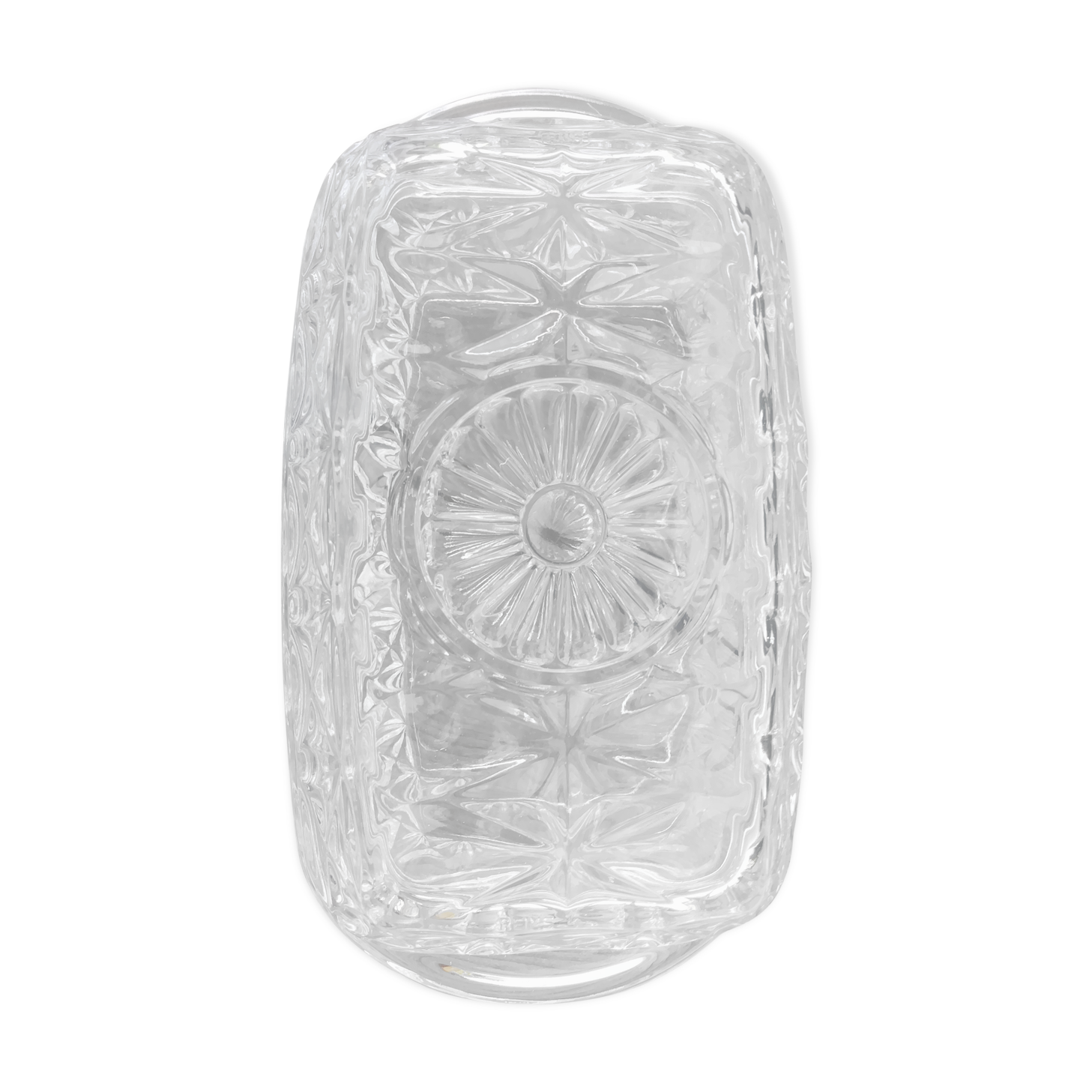 Beurrier en verre de Reims