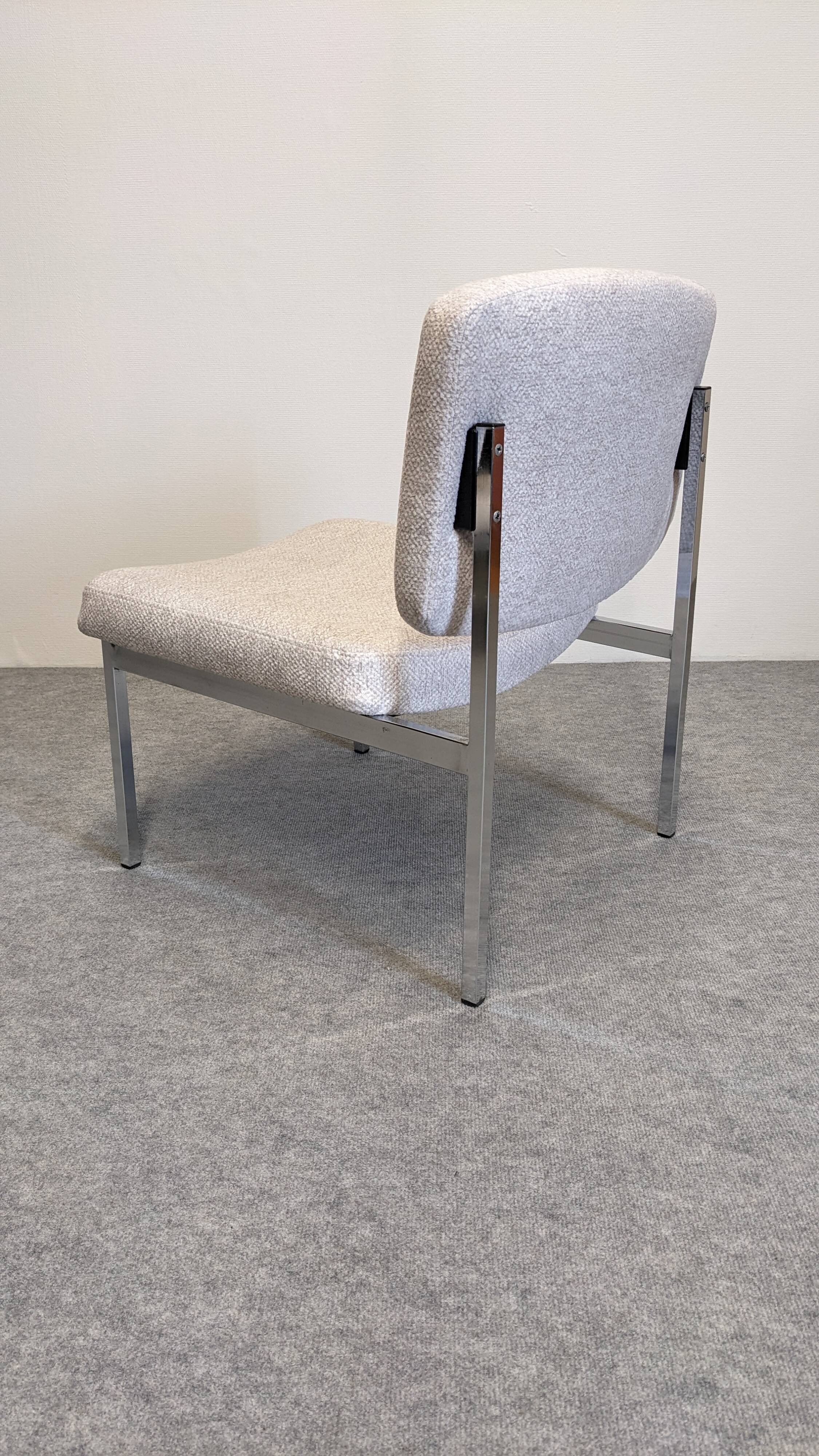 Pair of modernist armchairs circa 1970