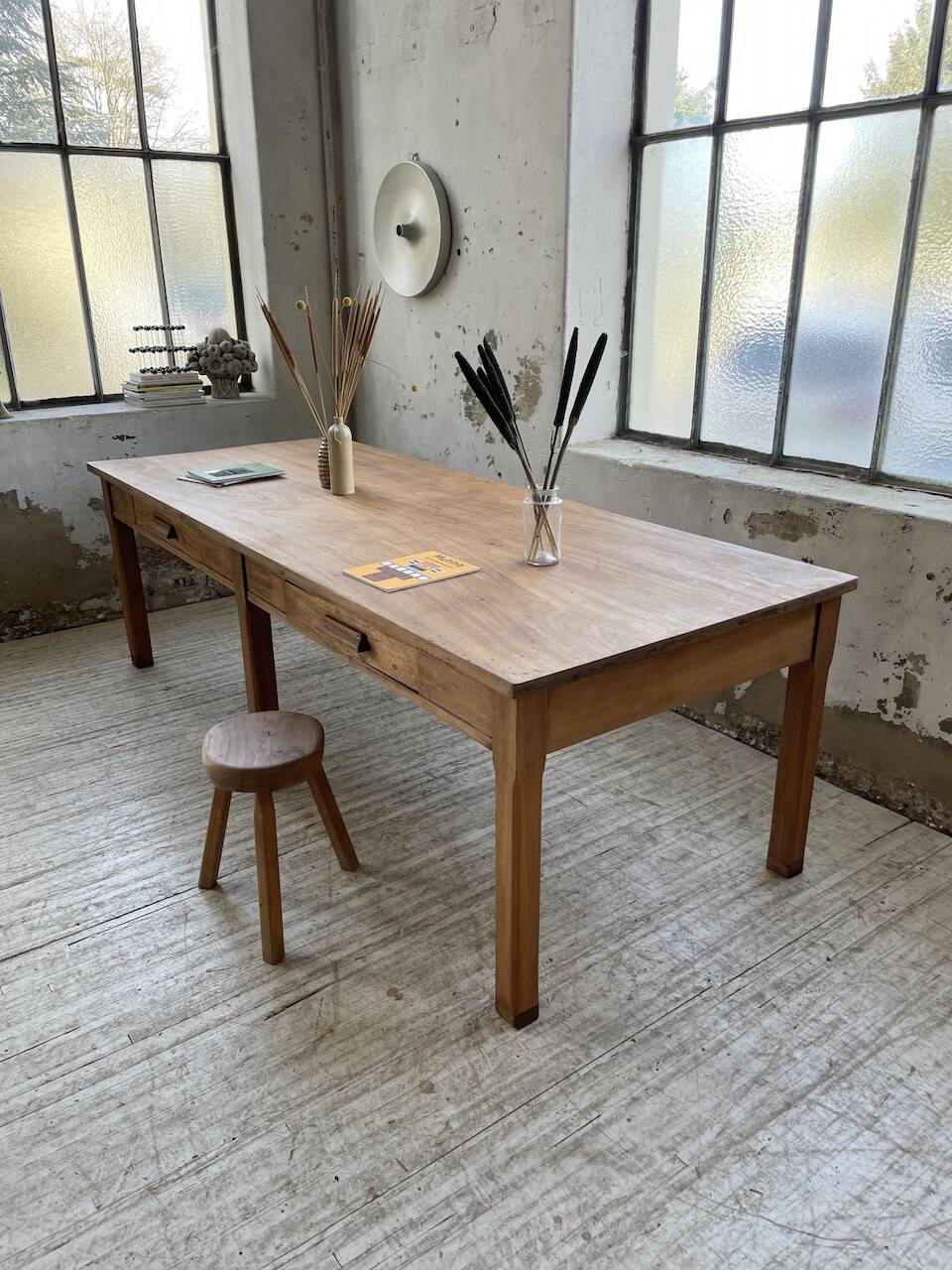 3m beech farm table