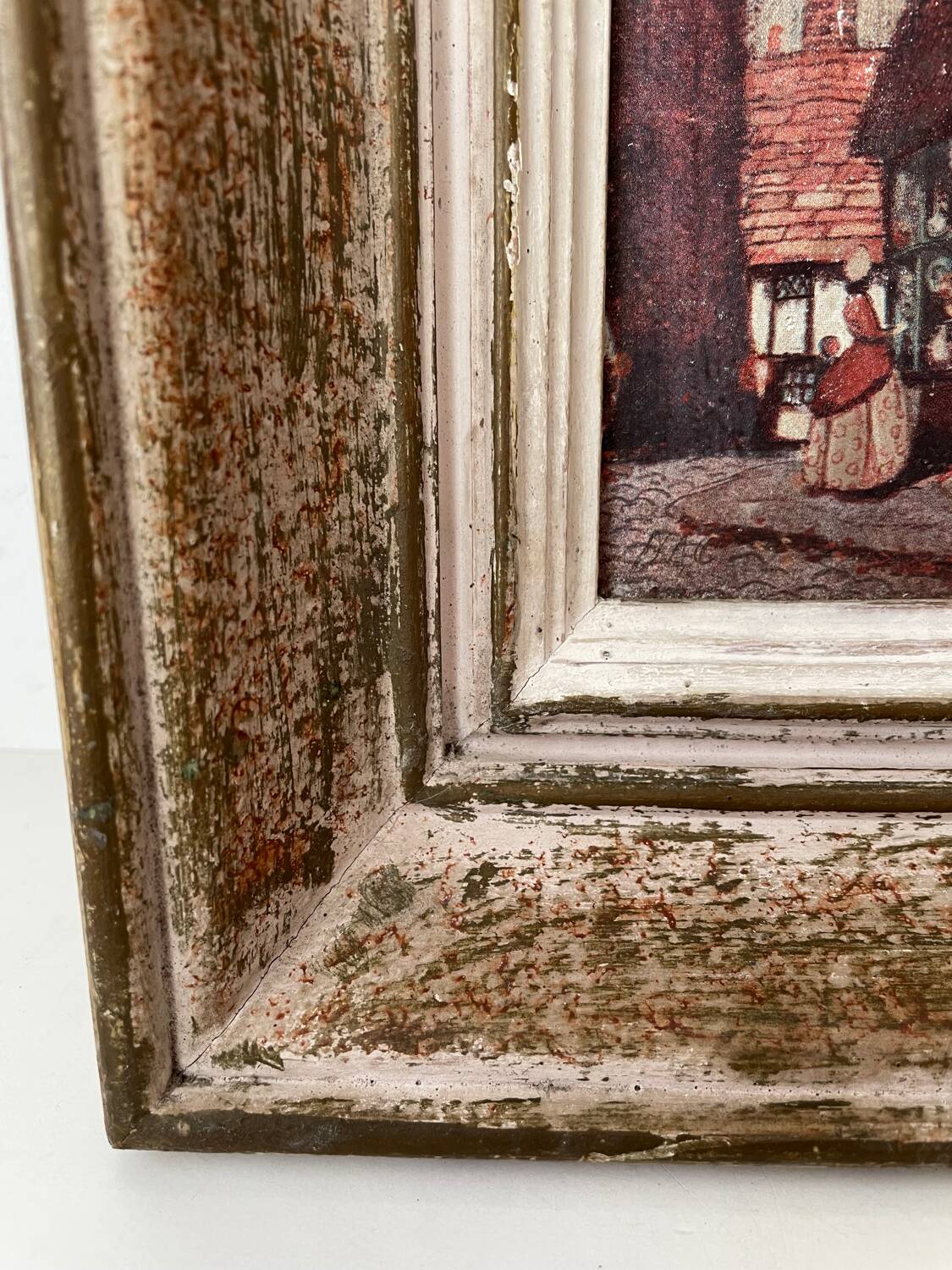 Tableau village  français