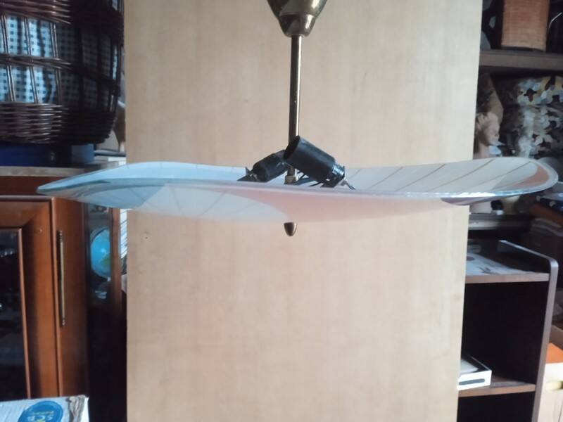 Vintage 1960s/70s ceiling light