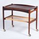 Service Trolley in Rosewood by Poul Hundevad, Denmark, 1960s