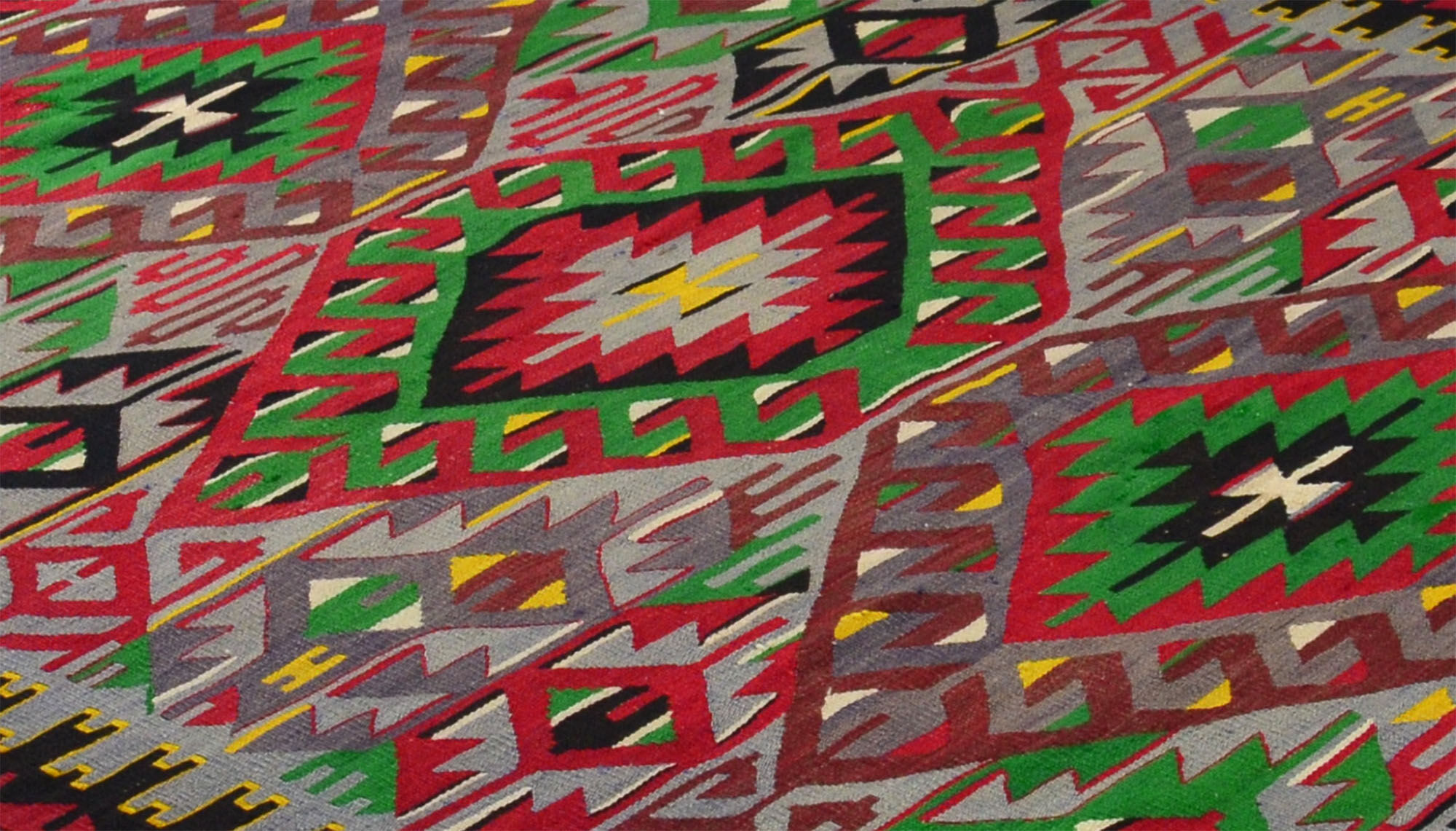 Anatolian handmade kilim rug 326 cm x 172 cm