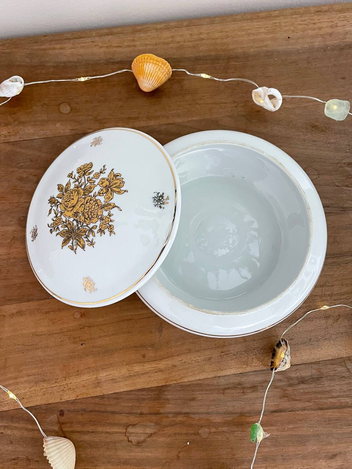 Limoges porcelain candy box