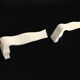 Pair of Italian wall lights Fontana Arte Yves white 2008