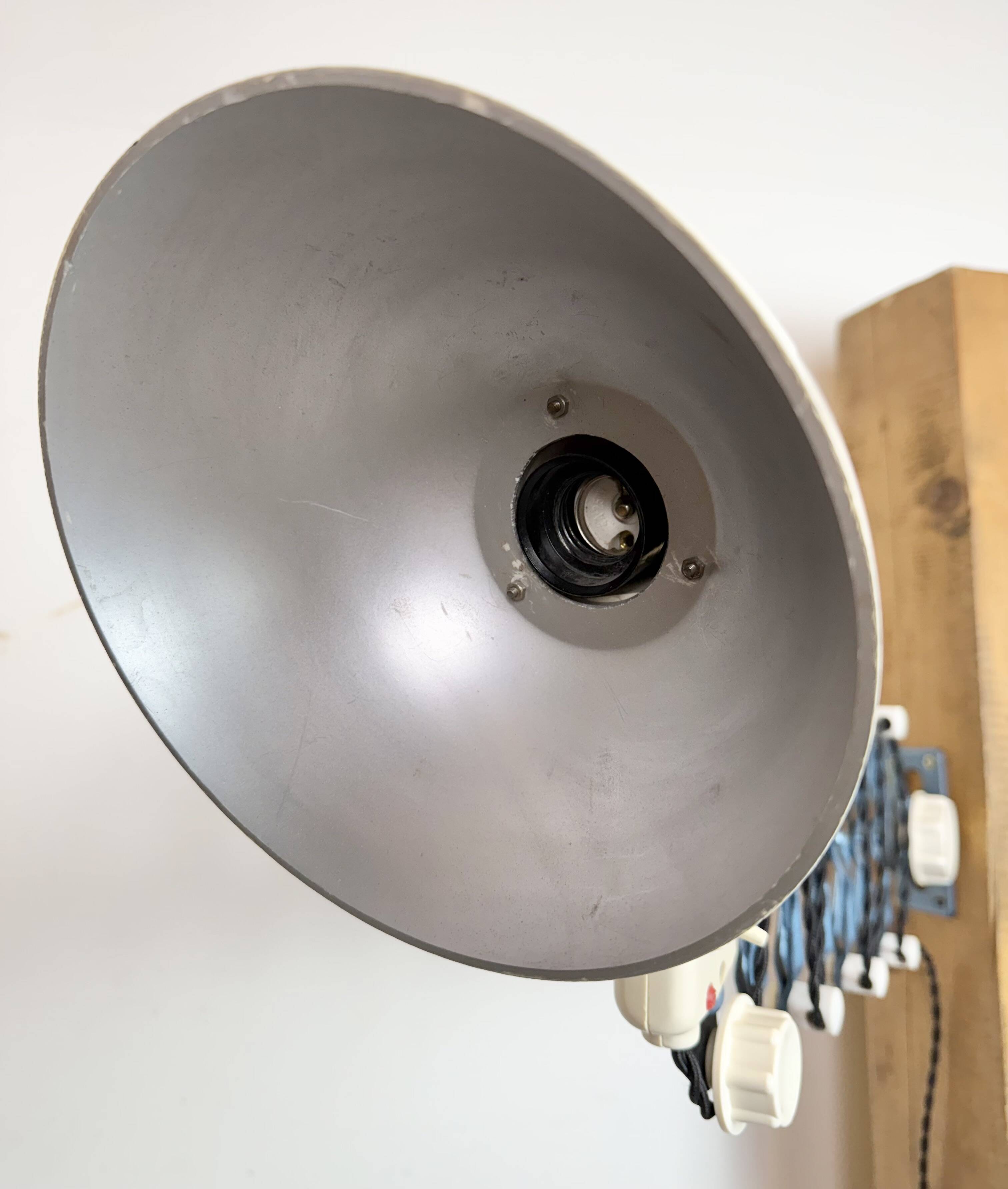 Industrial East German Scissor Lamp from Reif Dresden, 1950s