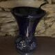 Vintage Cobalt Blue Fish Vase - Ricard Ceramics Workshop