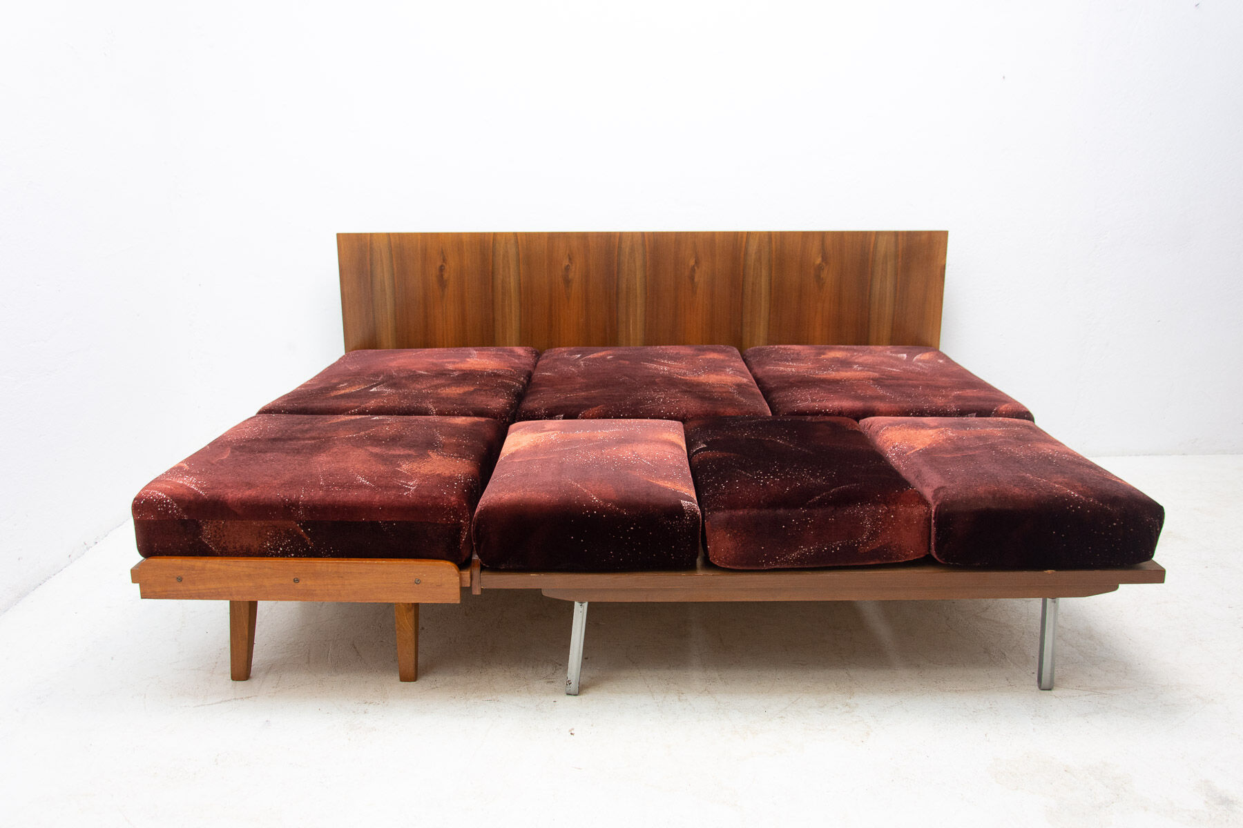 Midcentury Corner Folding Sofa by František Jirák for Tatra Nábytok, 1960s, CZ