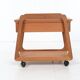 Sika Mobler sewing trolley, teak, Denmark, vintage, 1960s