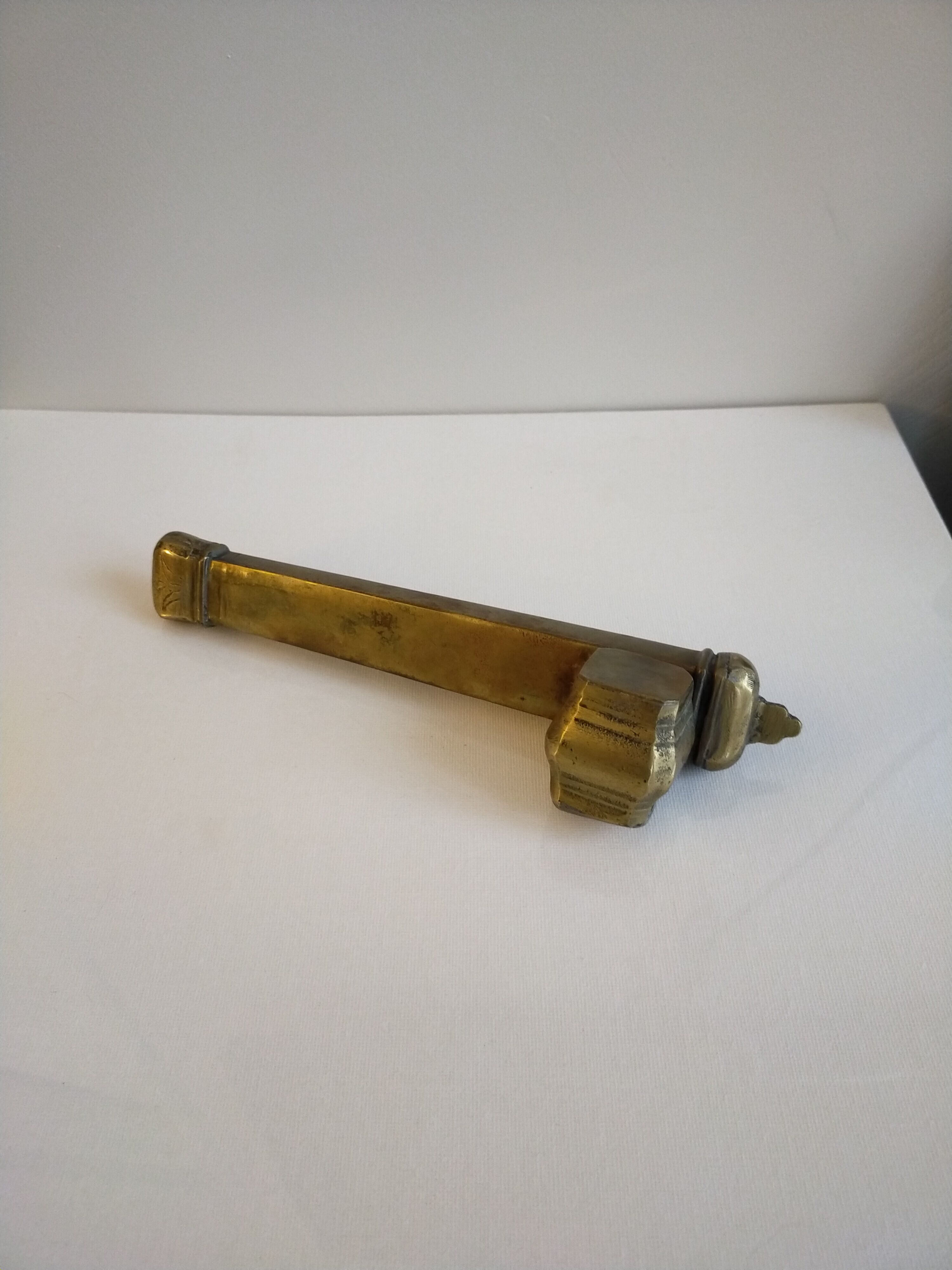 Brass case for writing