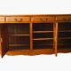 Solid cherry wood cabinet with 4 doors and 4 drawers (255/55cm H 105cm)
