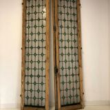 Stained glass doors