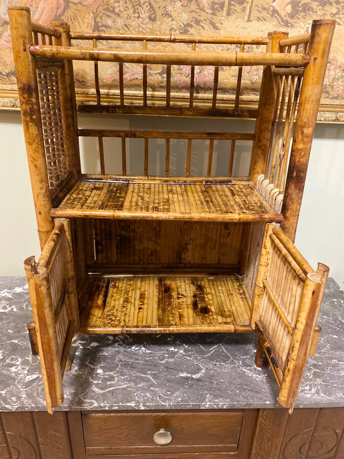 Vintage bamboo floor