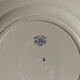 Lot de 5 plats en terre de fer
