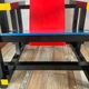 “Red and blue” lounge chair in the style of Gerrit Rietveld
