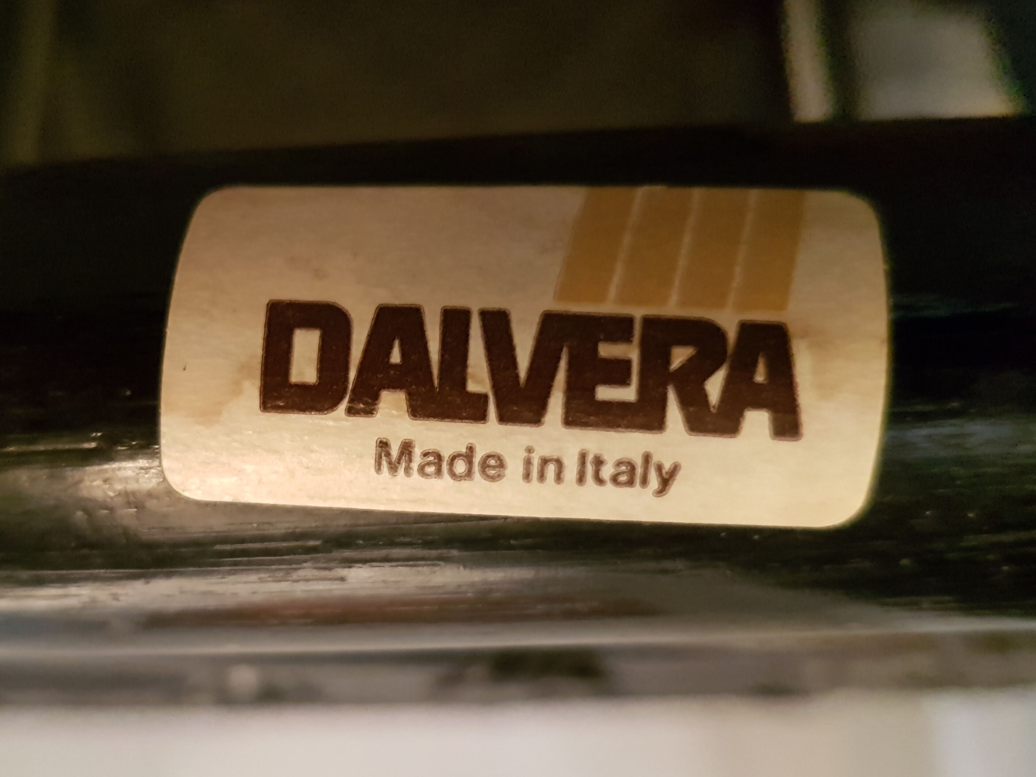 Italian sofa ends, Dalvera, rattan, 80s