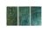 Victory of Segonzac. Sculpted and copper triptych panel. Contemporary.