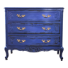 Klimt blue chest of drawers