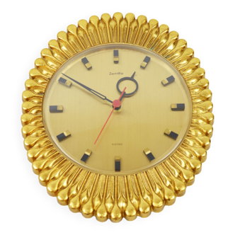 Horloge suspendue Zentra, années 1960