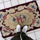 Old American carpet handmade, 76cm x 117cm 1900s