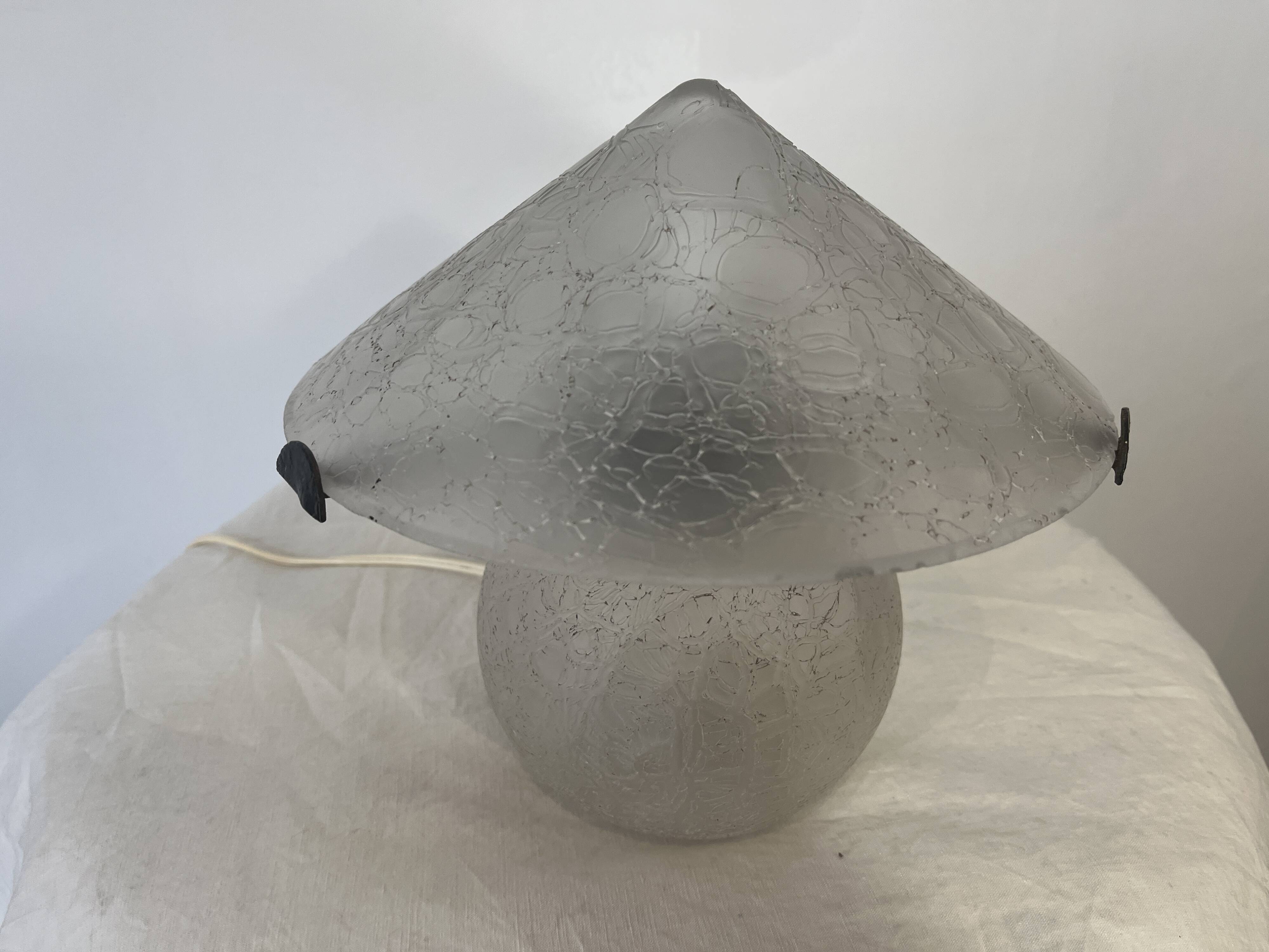 lampe champignon art déco