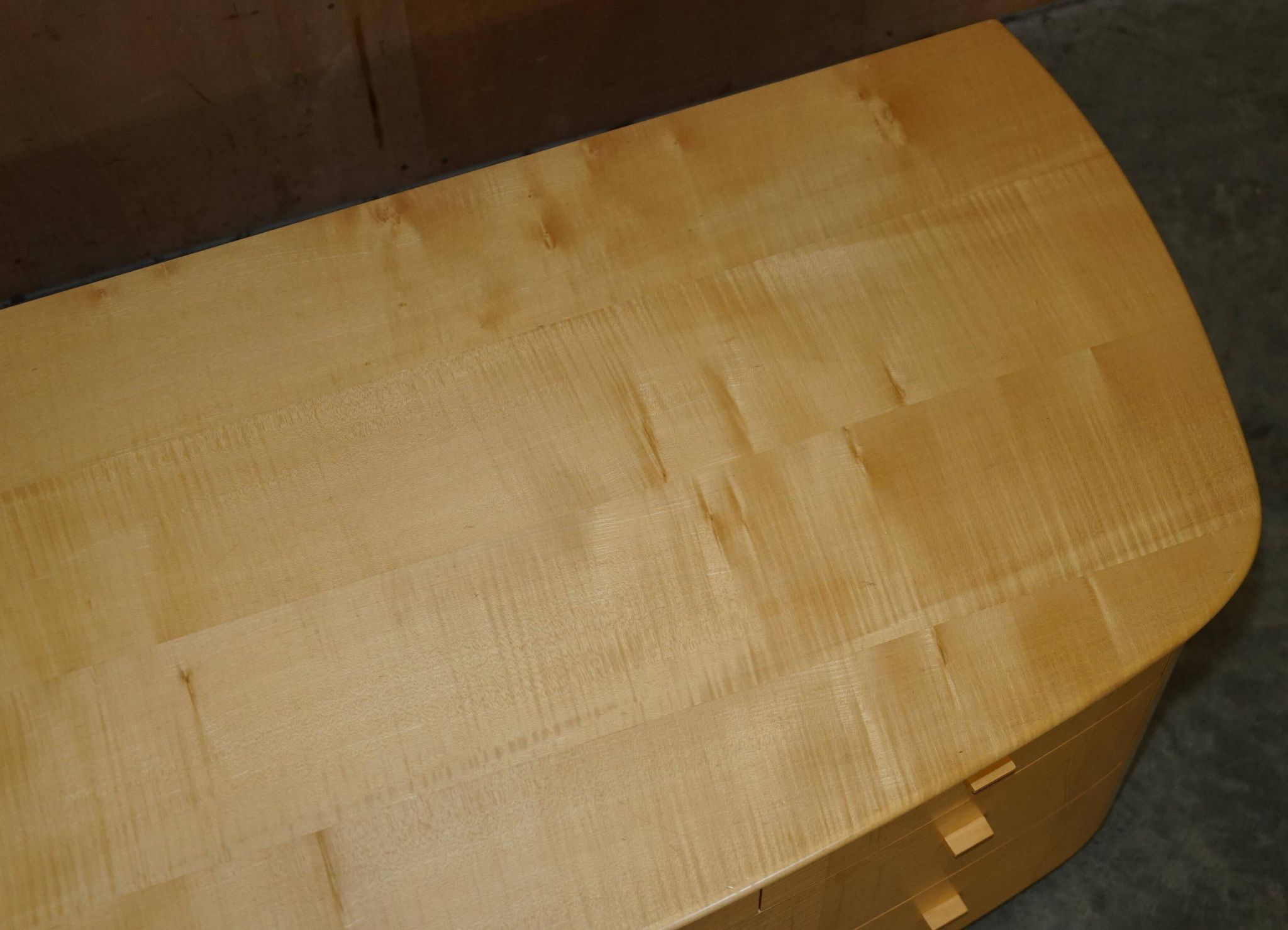 Sublime Buffet in Satin Birch by Baxter & Lee, Oak, Art Deco