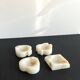 Vintage playing cards onyx ashtrays