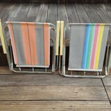 Leroline folding armchairs 70s