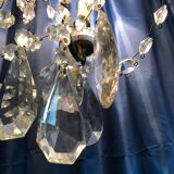 Crystal chandelier diamond cut 9 fires 1880