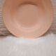 Trio assiettes creuses Digoin roses