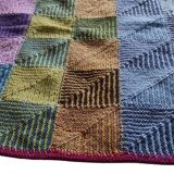 Multicolored blanket