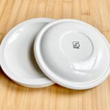 4 plates Bistrot Sarreguemines 1970