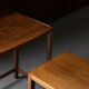 Set of 3 nesting tables in teak wood, Denmark, 1960’s