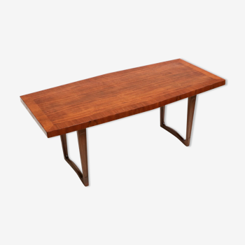 Coffee table made of teak from the 60s