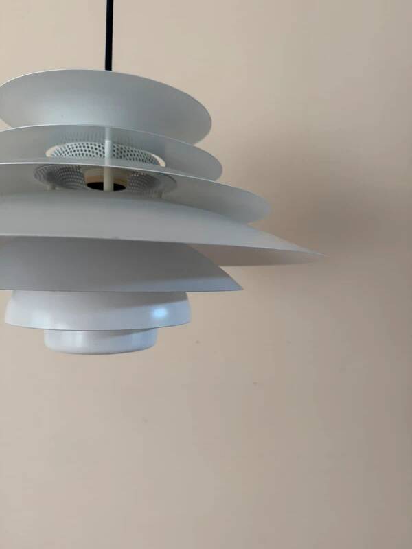 Vintage Danish design lamp - Barcelona style pendant