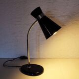 Diabolo lamp in black metal