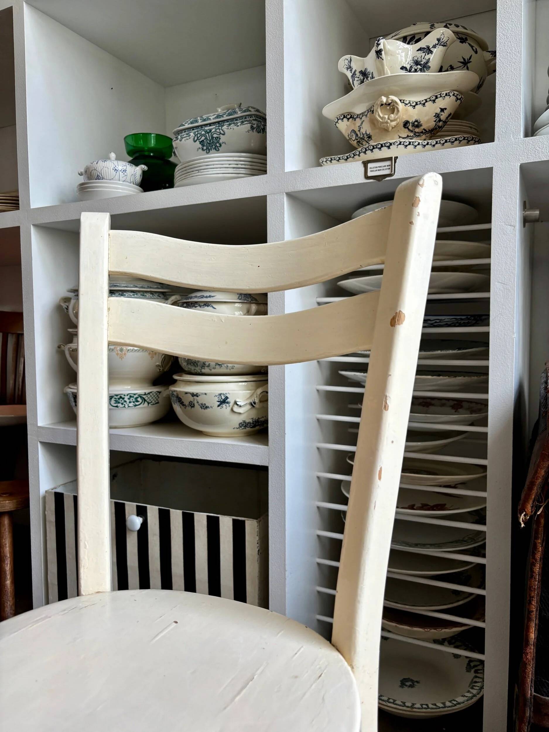Bent beech bistro chair in beige number 1