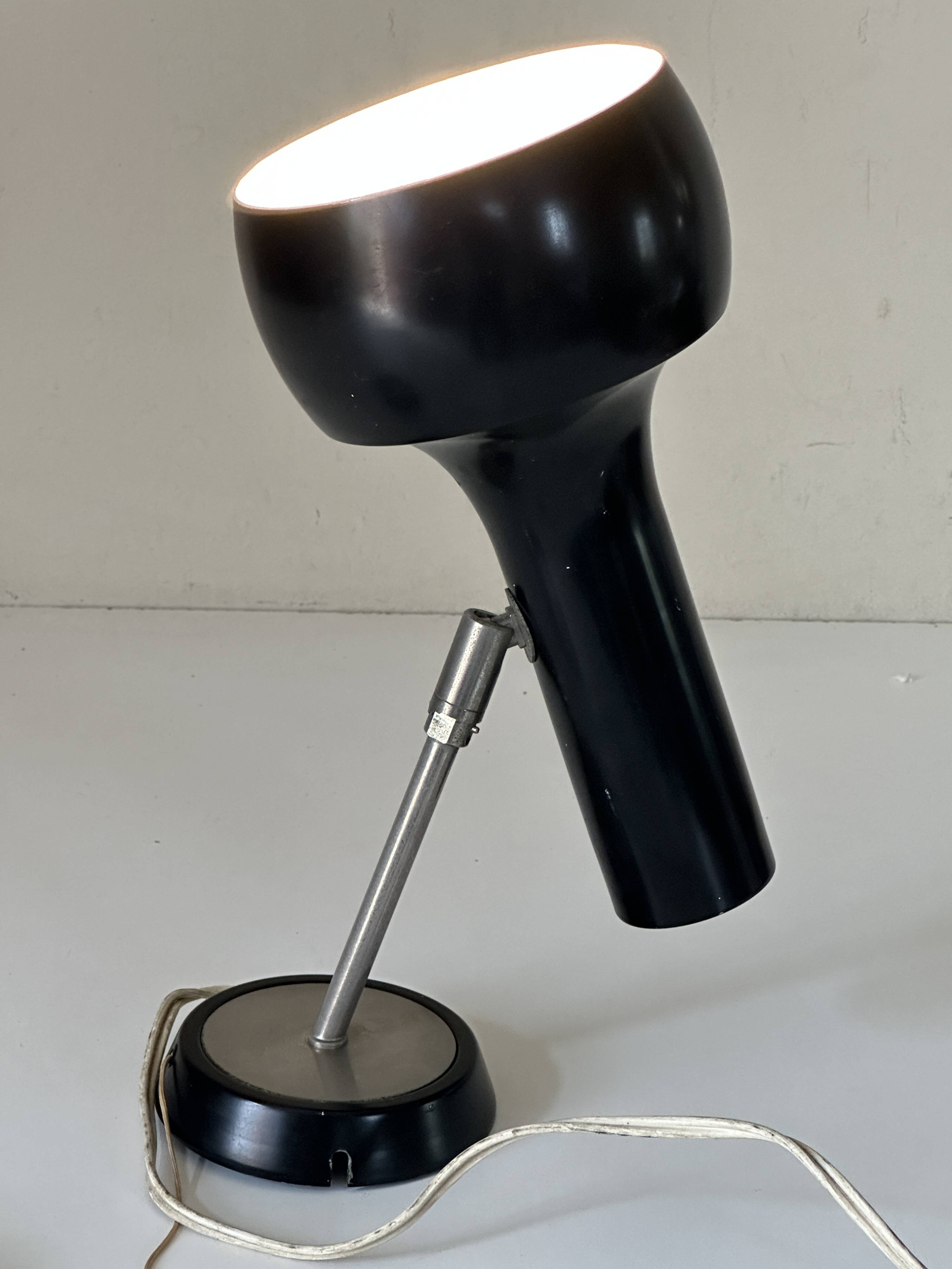 Vintage 70s Swiss design wall lamp